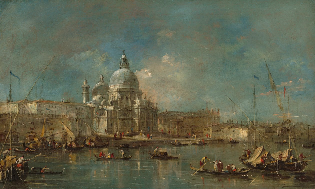 Santa Maria della Salute de Francesco Guardi
