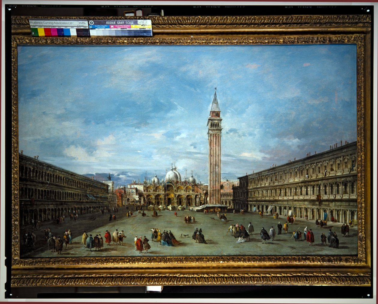 Plaza de San Marcos, Venecia de Francesco Guardi