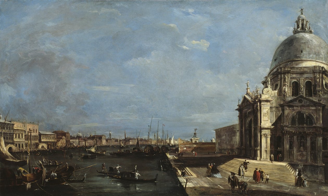El Gran Canal, Venecia de Francesco Guardi