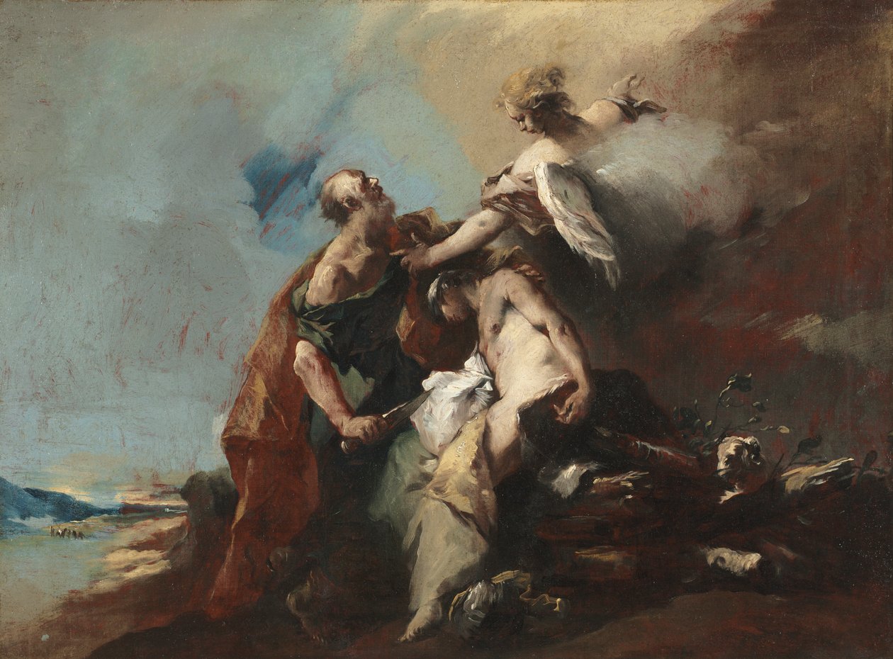 El Sacrificio de Isaac de Francesco Guardi