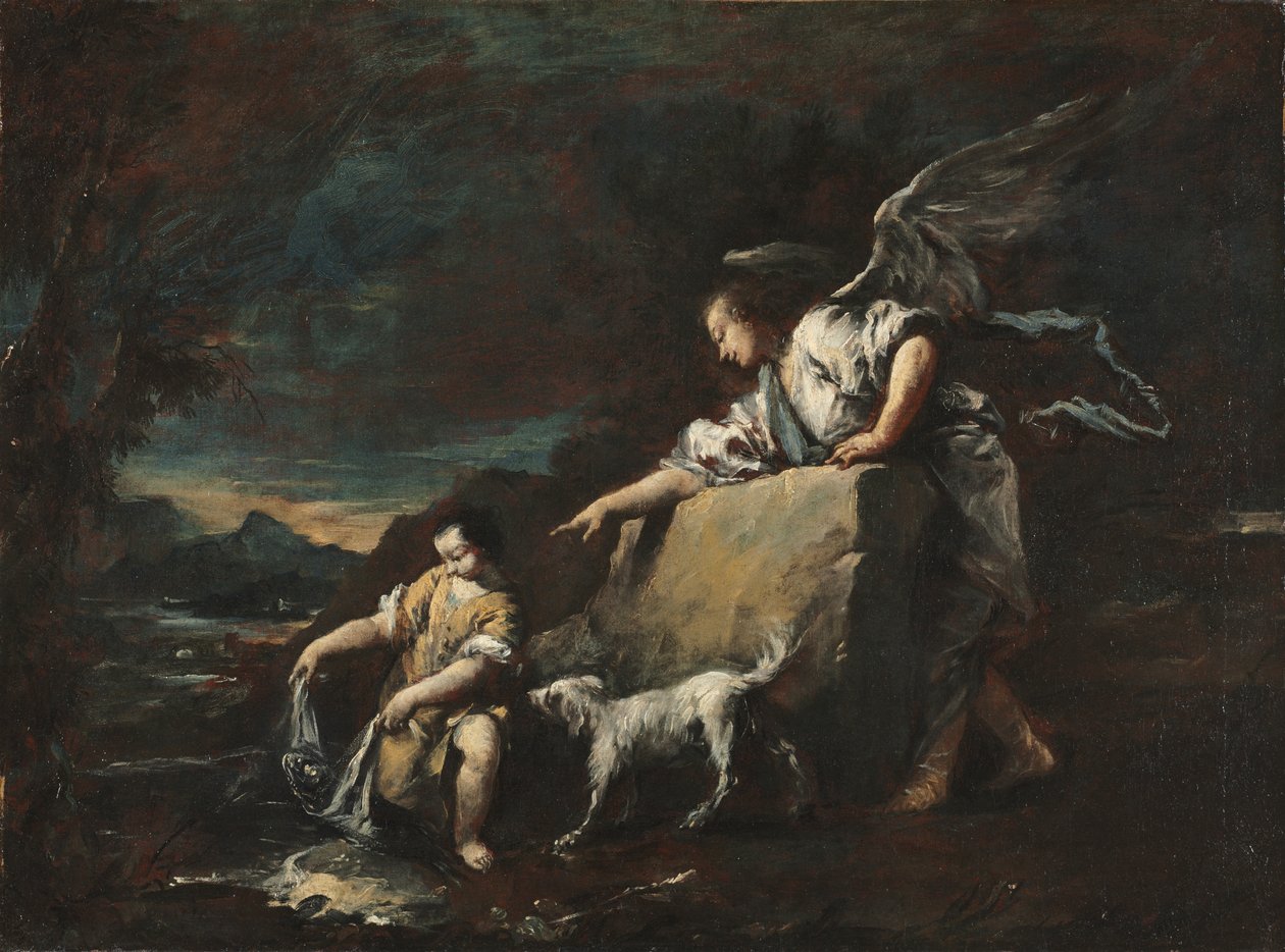 Tobías y el Ángel de Francesco Guardi