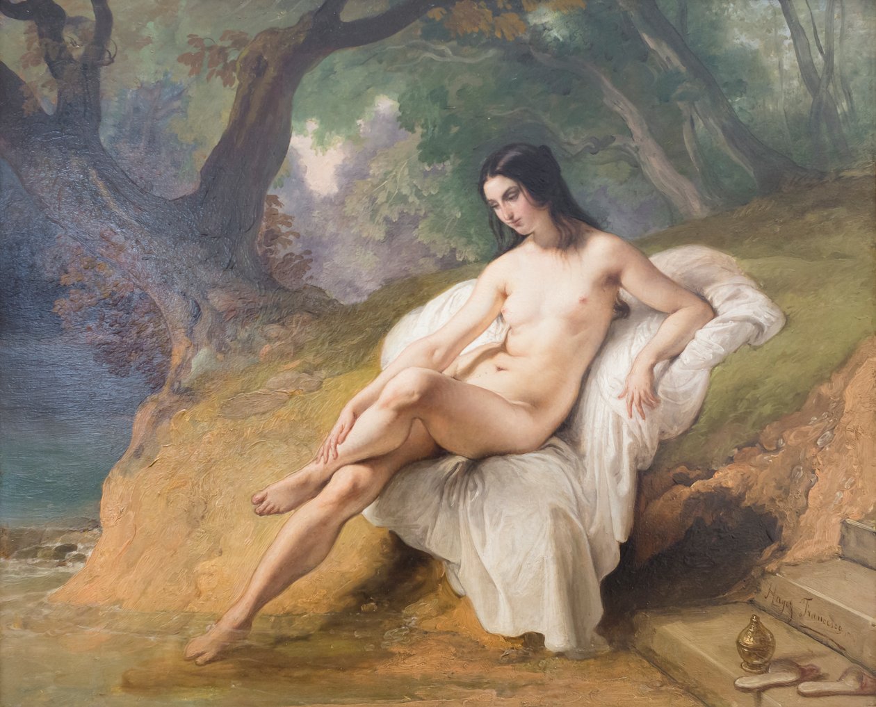 Bañista de Francesco Hayez
