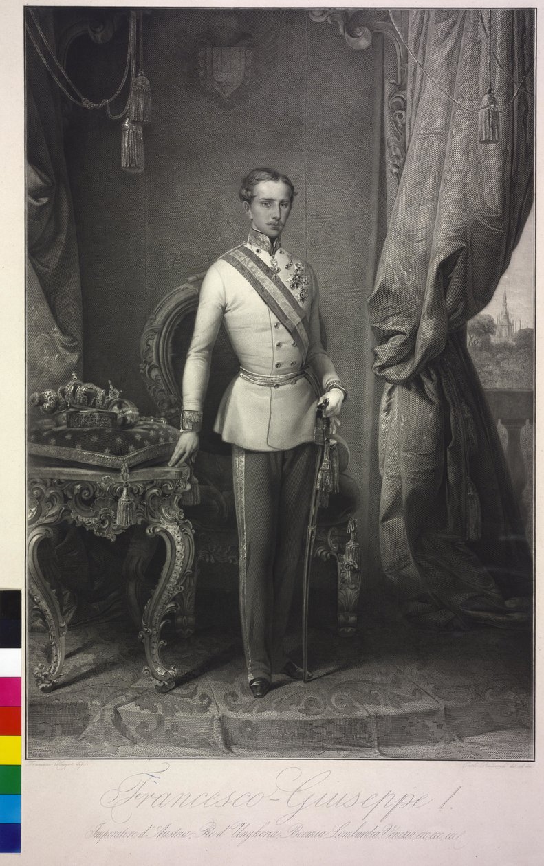 Emperador de Austria Francisco José I de Francesco Hayez