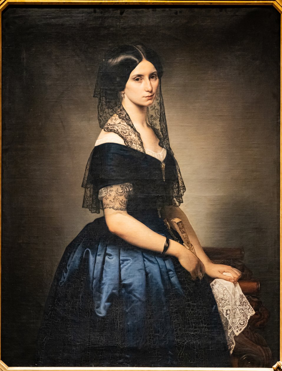 Retrato de Antonietta Tarsis Basilico de Francesco Hayez