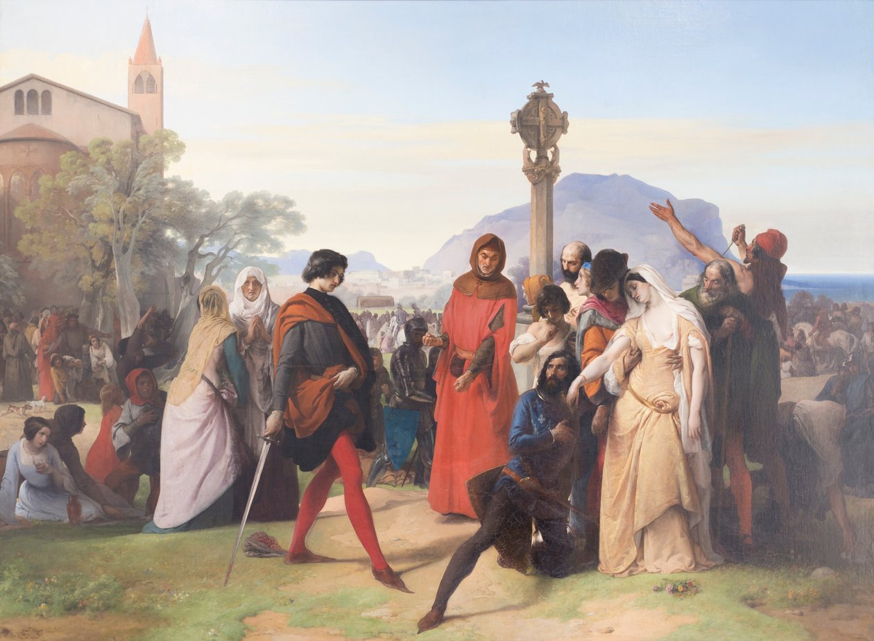 Vísperas sicilianas de Francesco Hayez