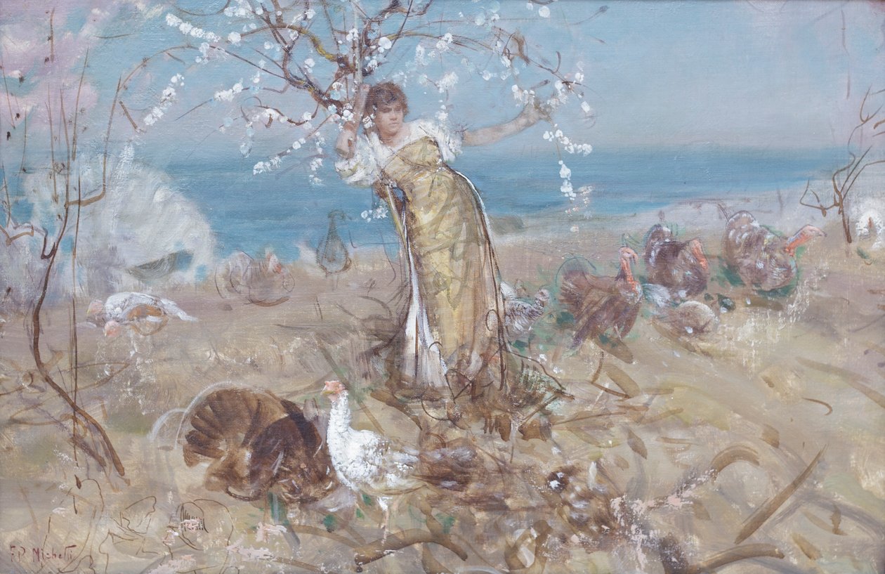 En la alegría del sol de Francesco Paolo Michetti