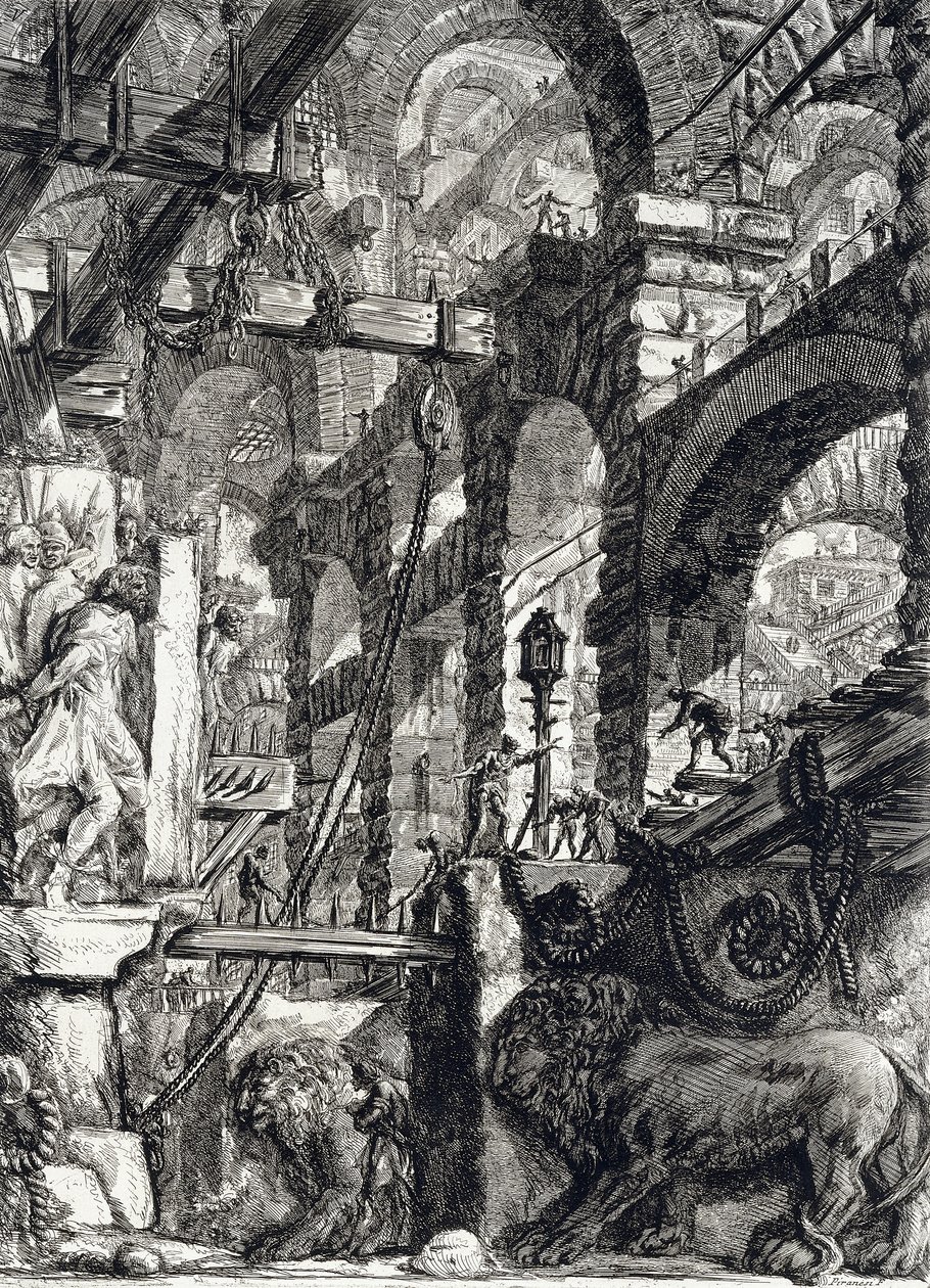 Carcere V de Francesco Piranesi