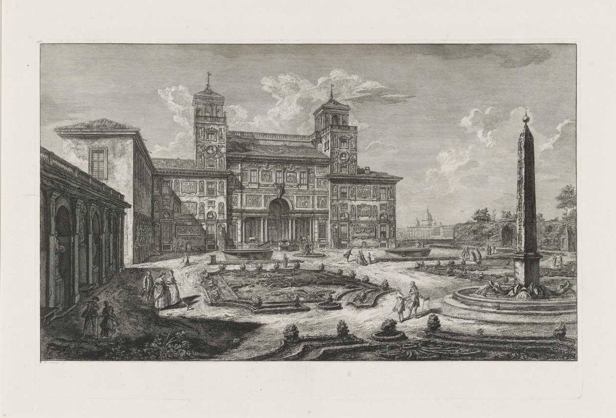 La Villa Médicis de Francesco Piranesi