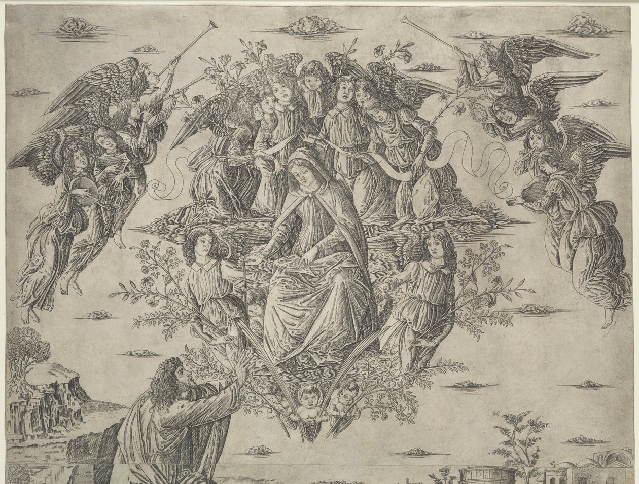 La Asunción de la Virgen de Francesco Rosselli