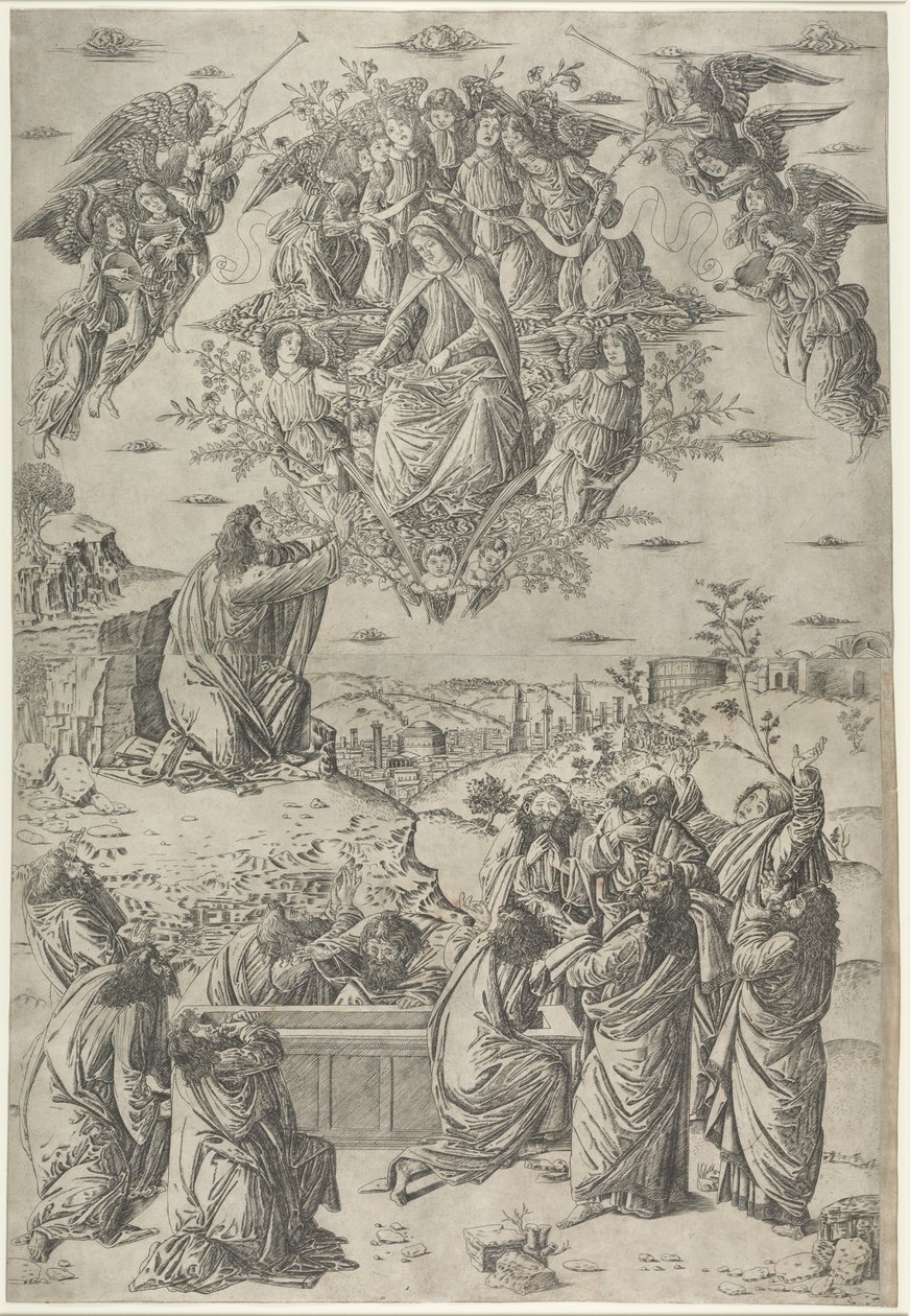 La Asunción de la Virgen de Francesco Rosselli