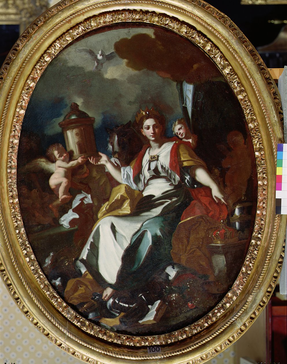 Alegoría de Europa de Francesco Solimena