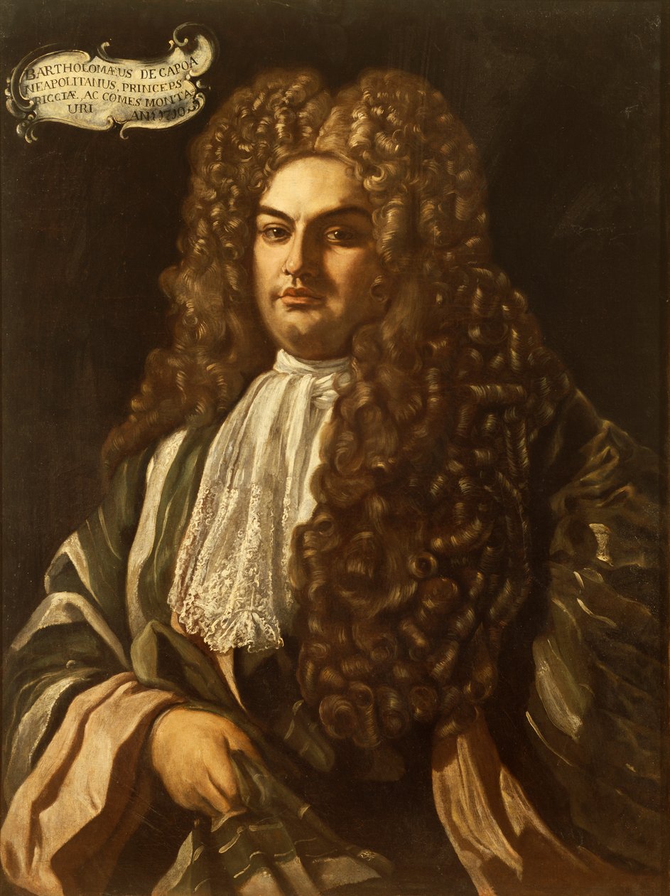 Retrato de Bartolomeo di Capua de Francesco Solimena