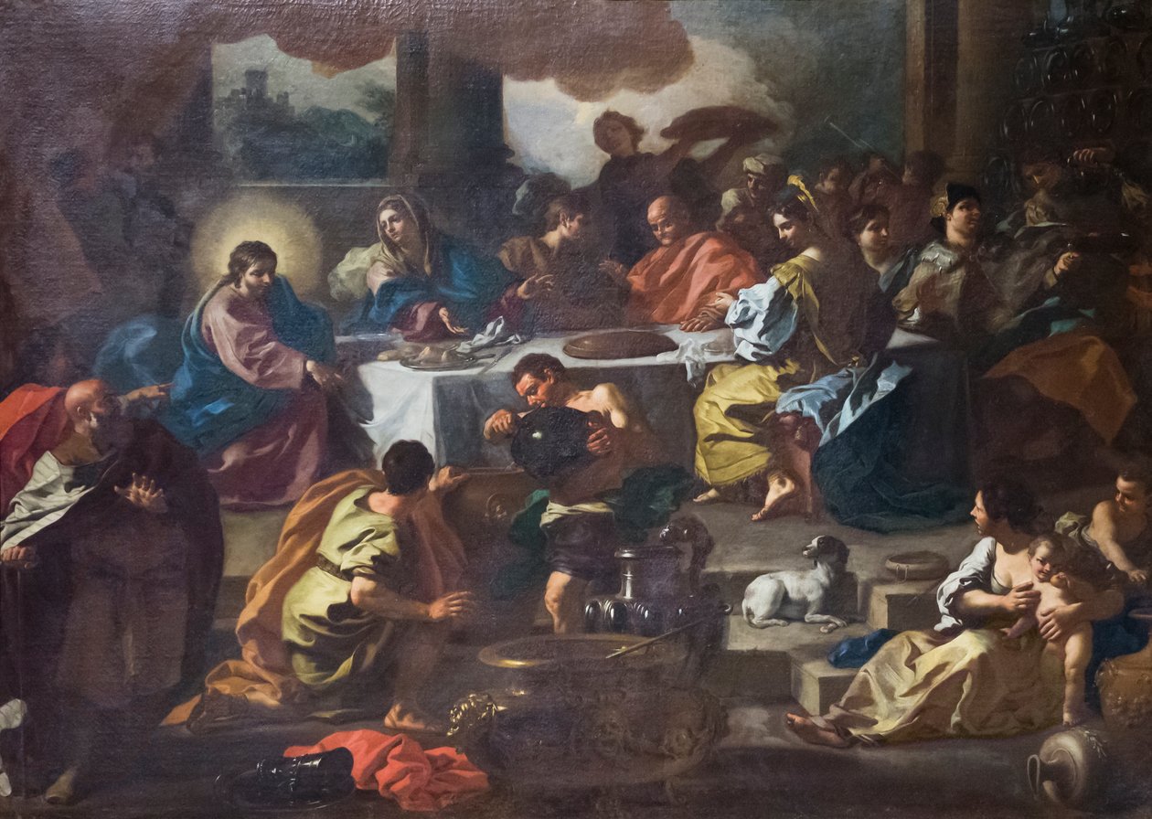 Las bodas de Caná de Francesco Solimena