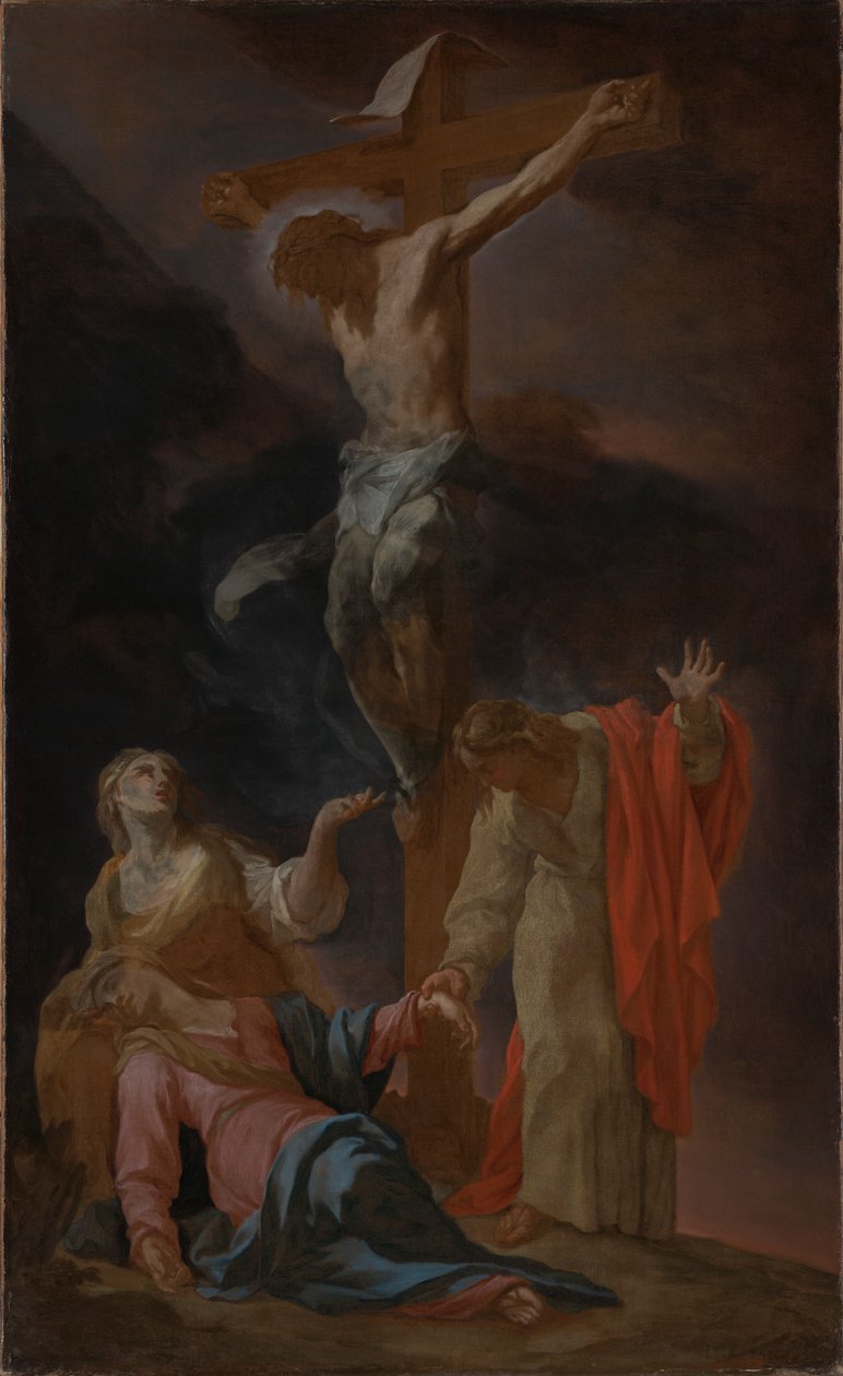 la crucifixión de Francesco Trevisani
