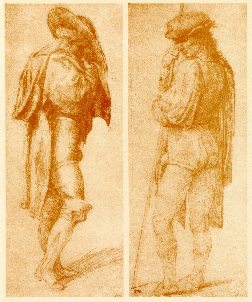 Estudio sobre las dos imágenes de José de Francesco Ubertini Bacchiacca
