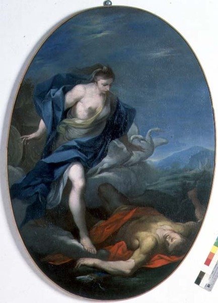 Venus y Adonis (par de 78390) de Francesco Vellani