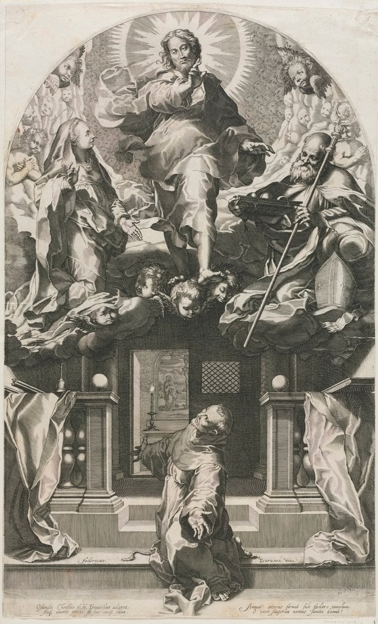 The Ecstasy of St. Francis de Francesco Villamena