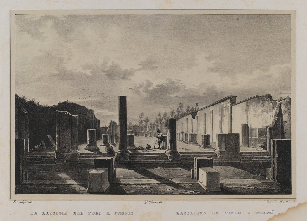 Basílica del Foro de Pompeya de Francesco Wenzel