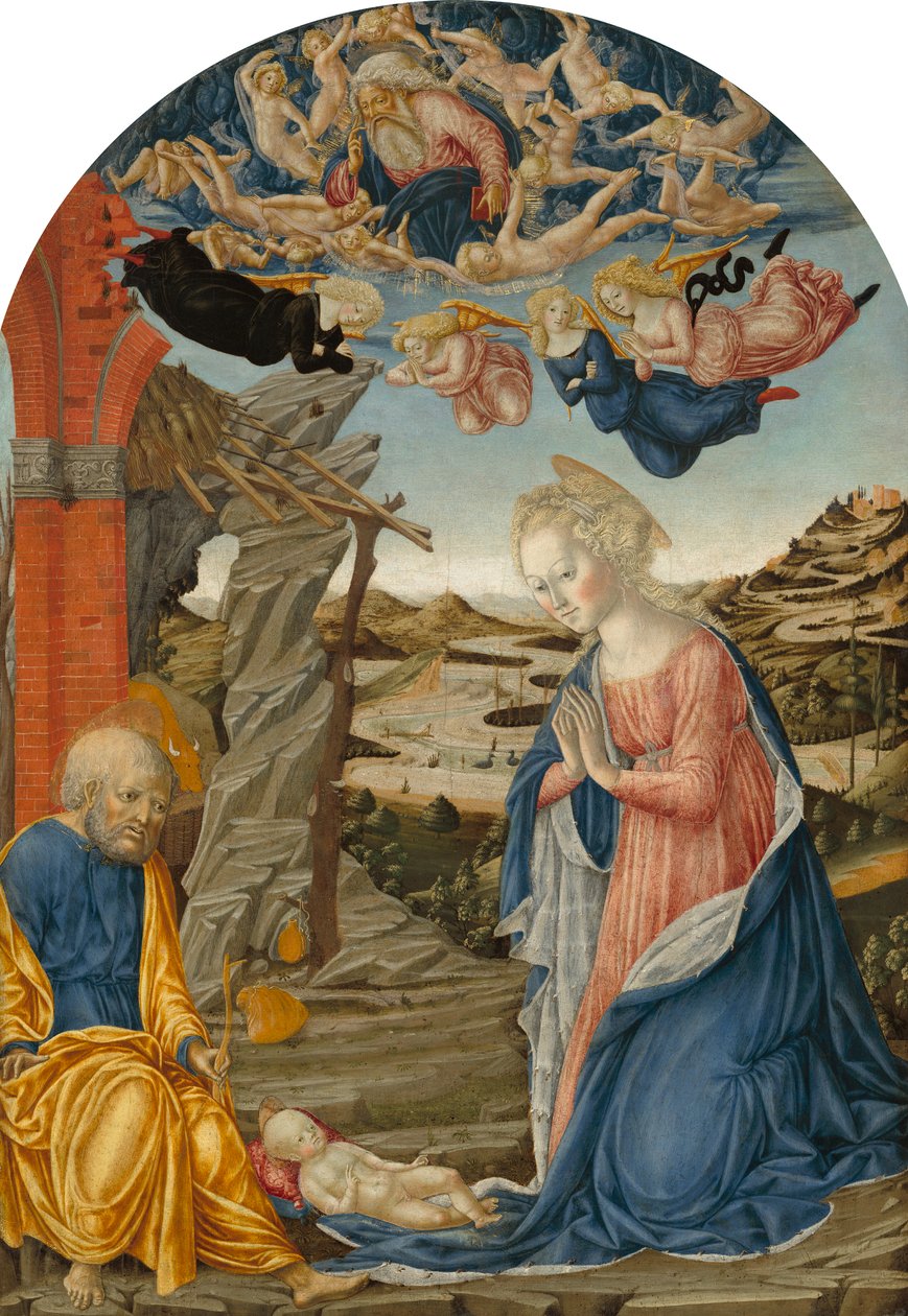 La Natividad de Francesco di Giorgio Martini