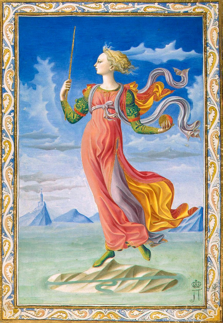 Alegoría de Roma, c. 1448 de Francesco di Stefano Pesellino