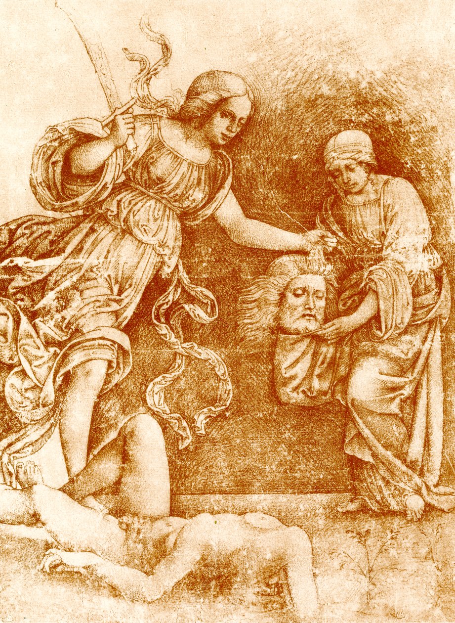 Judith y Holofernes de Francesco school of Francia