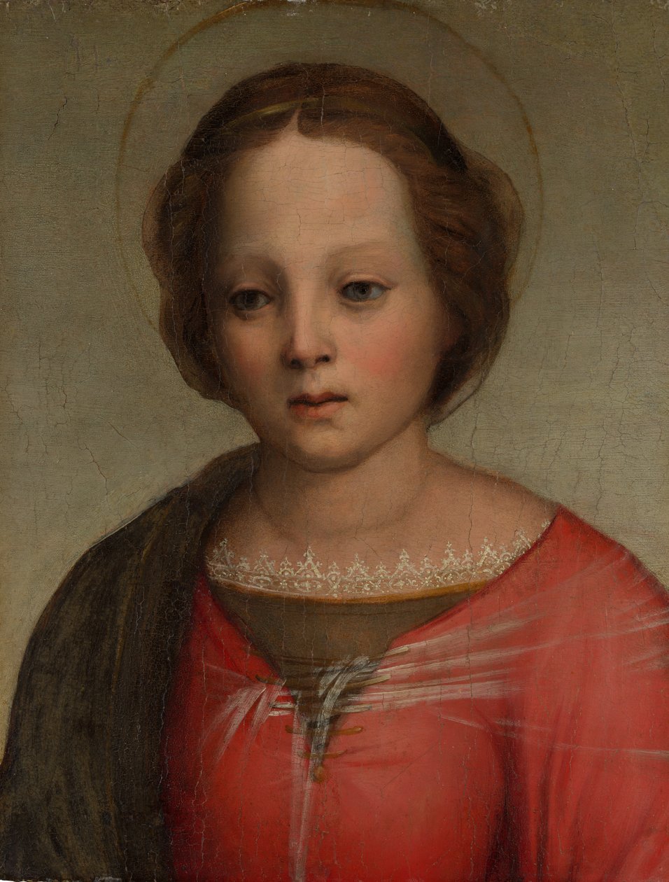 Cabeza de la Madonna, ca. 1509 de Francesco di Cristofano Franciabigio