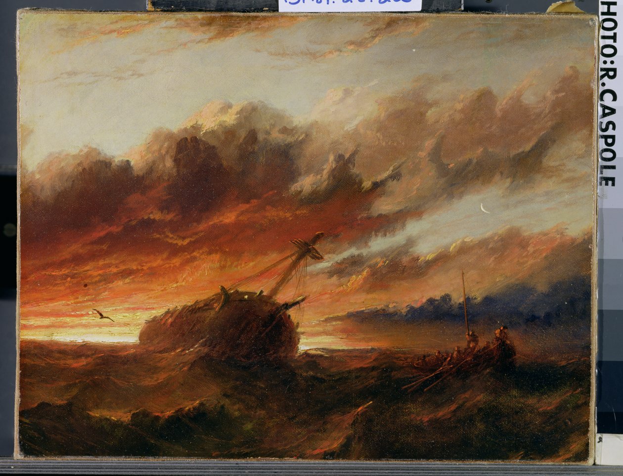 Naufragio, c.1850 de Francis Danby