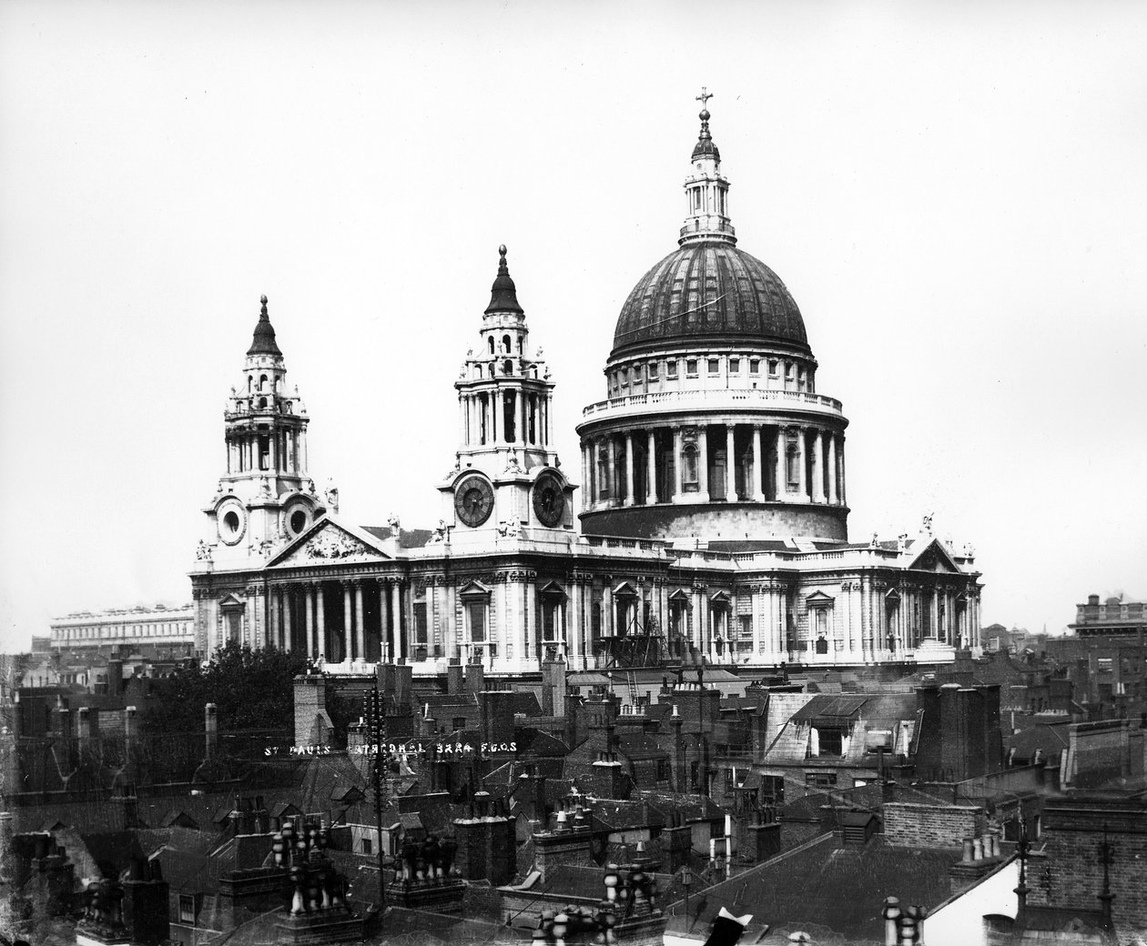 Catedral de San Pablo, c.1880 de Francis G. O. Stuart