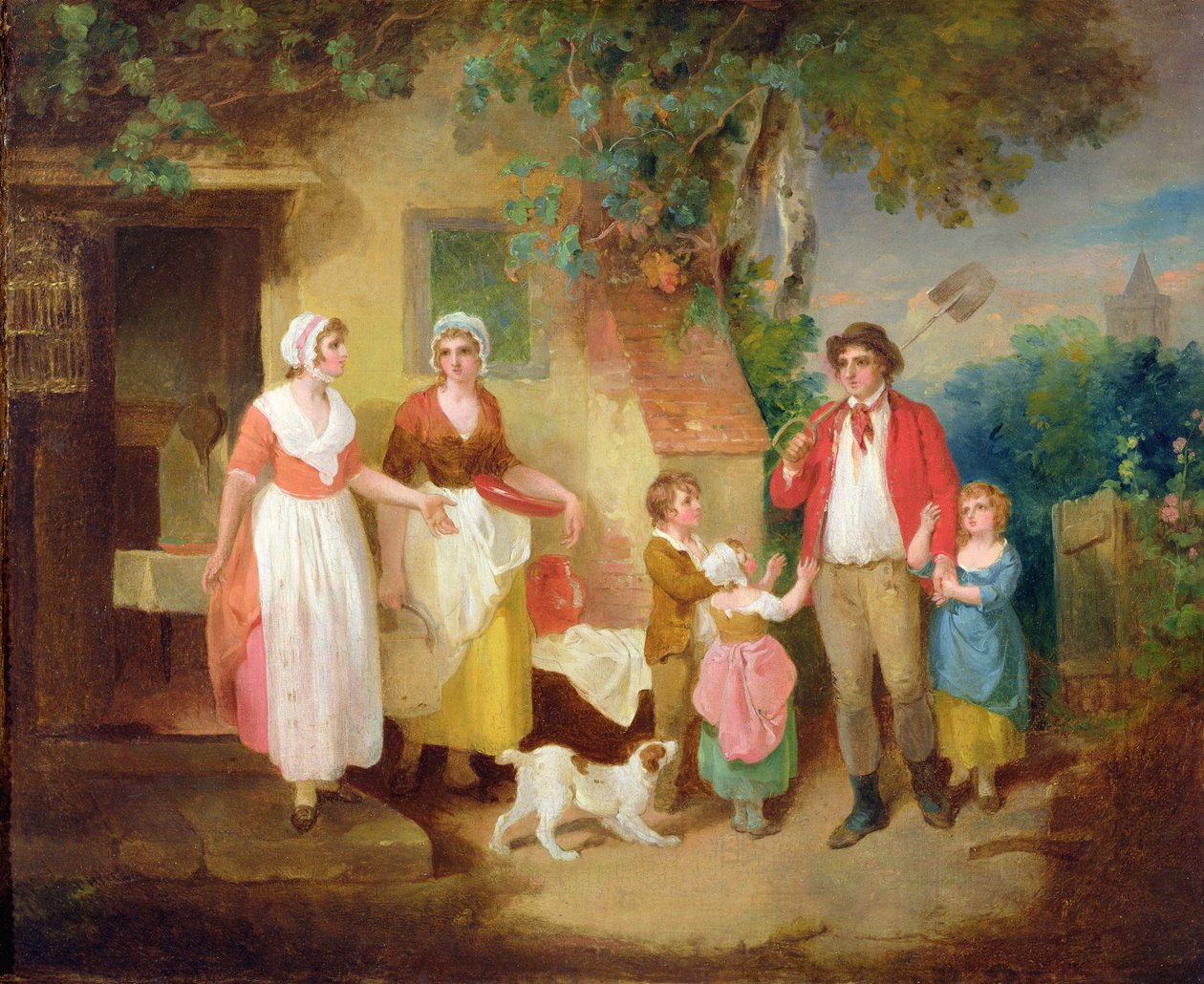 Tarde, 1799 de Francis Wheatley