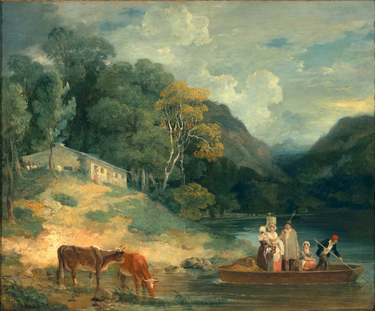 El Ferry, c.1790 de Francis Wheatley