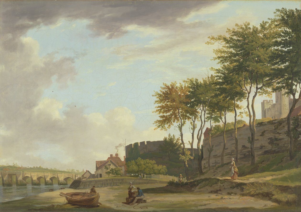 El Medway en Rochester de Francis Wheatley