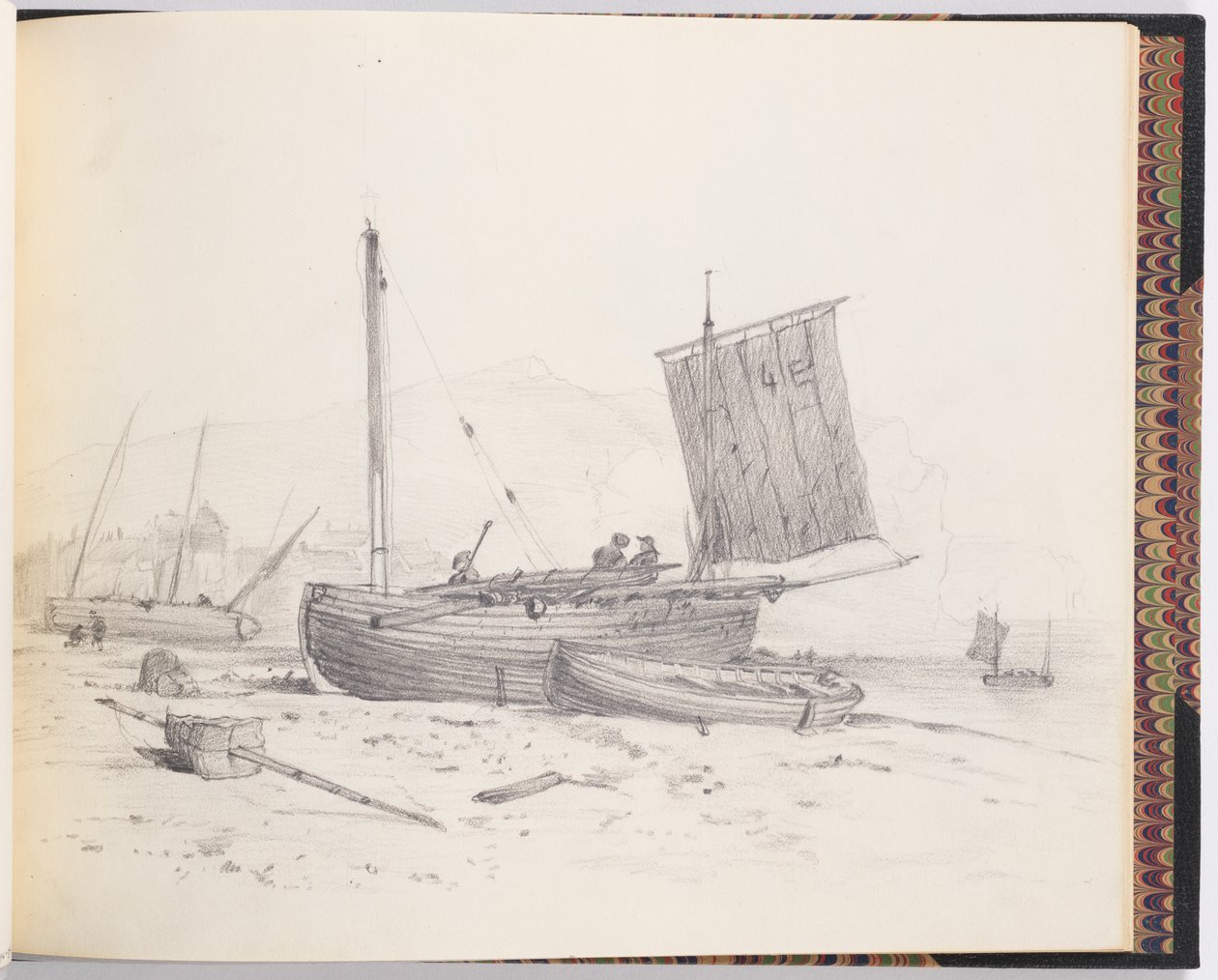 Barcos de pesca de Francis Augustus Lathrop