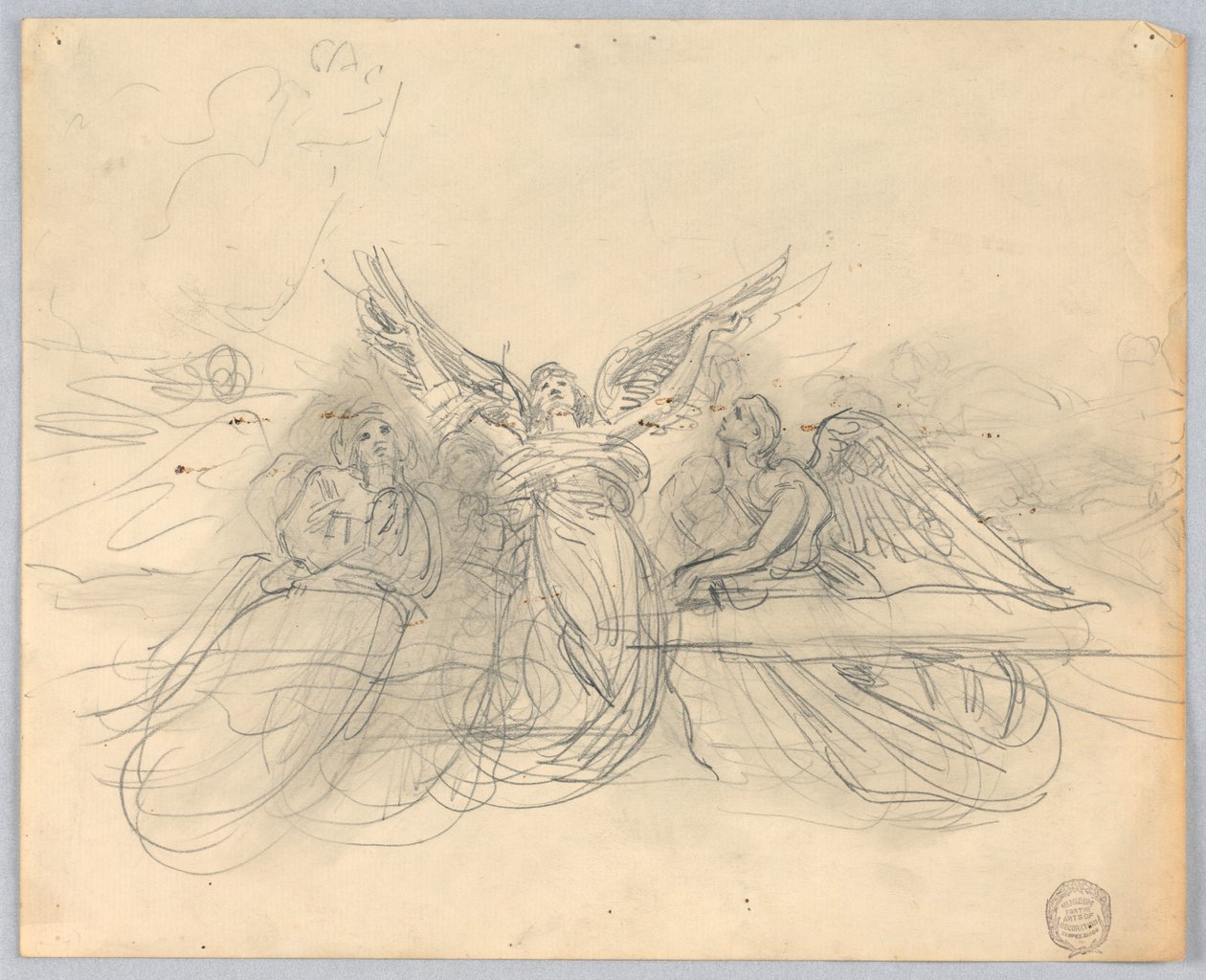 Grupo de ángeles de Francis Augustus Lathrop