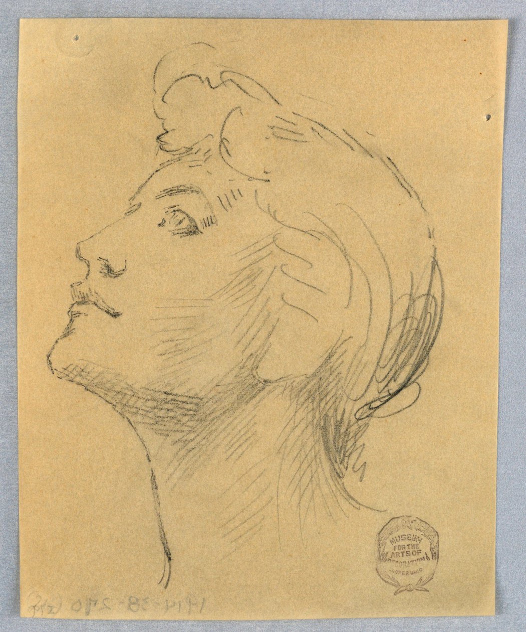 Cabeza de una mujer de Francis Augustus Lathrop