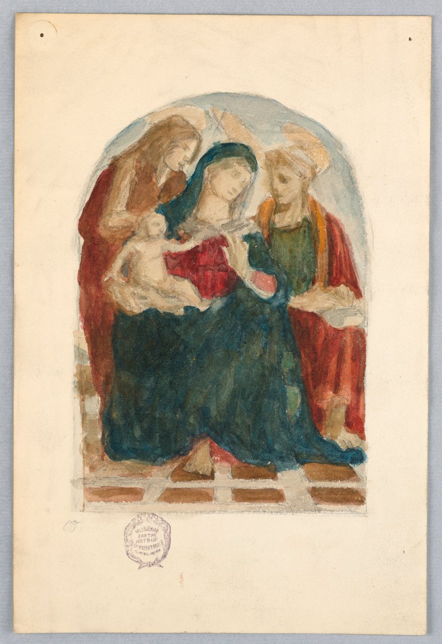 Madonna y el niño de Francis Augustus Lathrop