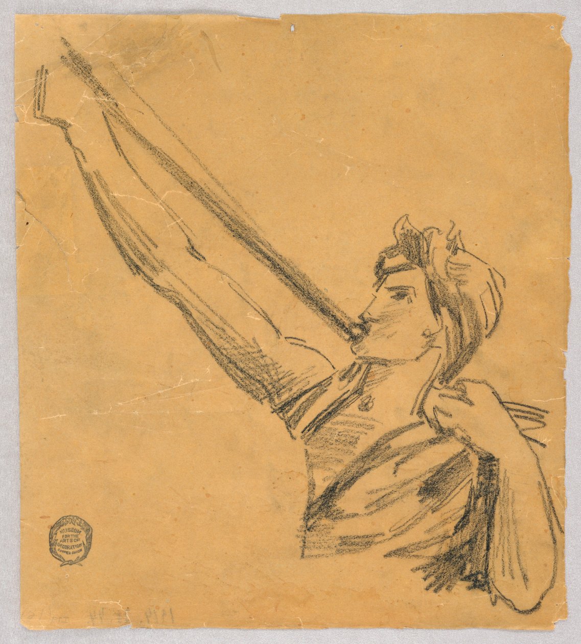 Boceto para un ángel de Francis Augustus Lathrop