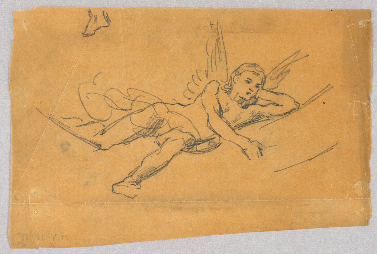 Estudio para "Zodiaco" de Francis Augustus Lathrop