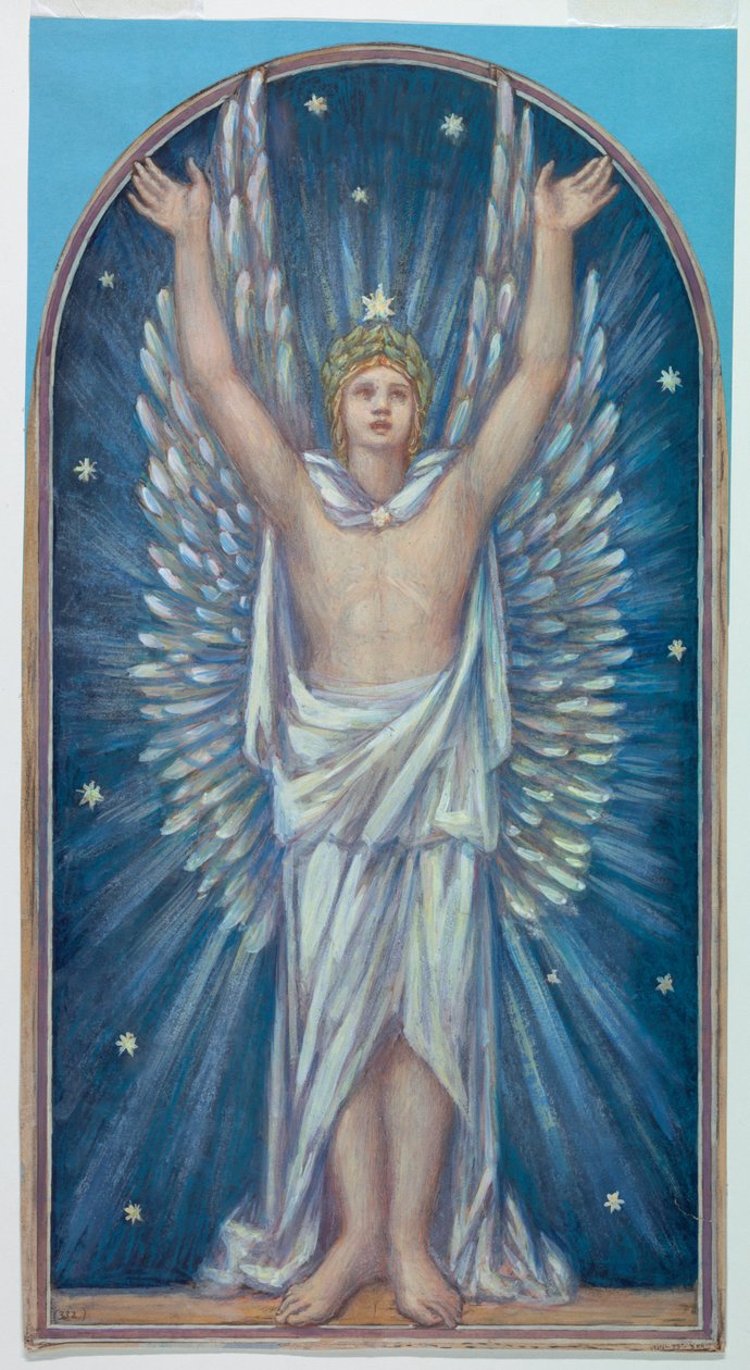 Estudio para figura de Francis Augustus Lathrop