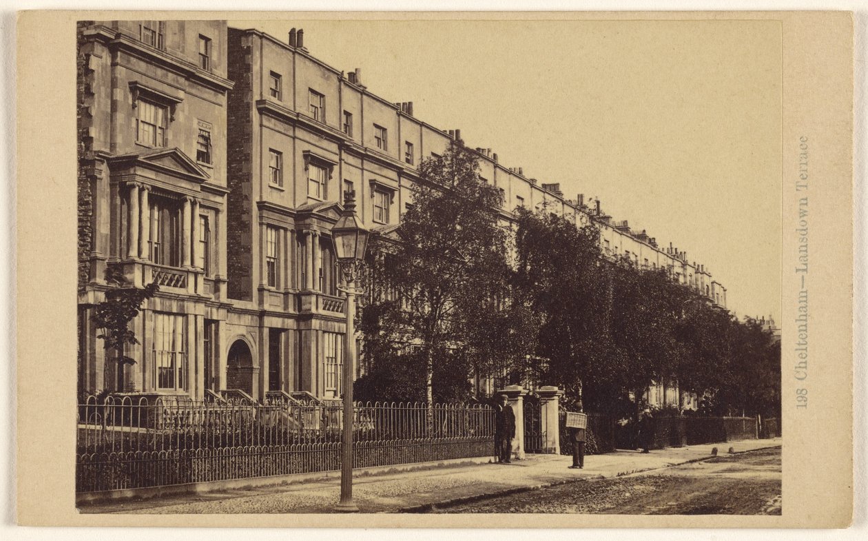 Cheltenham - Lansdown Terrace de Francis Bedford
