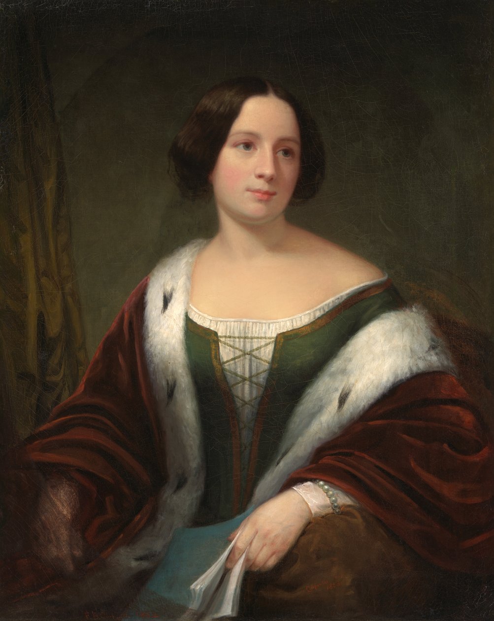 Mujer no identificada, 1852. de Francis Bicknell Carpenter