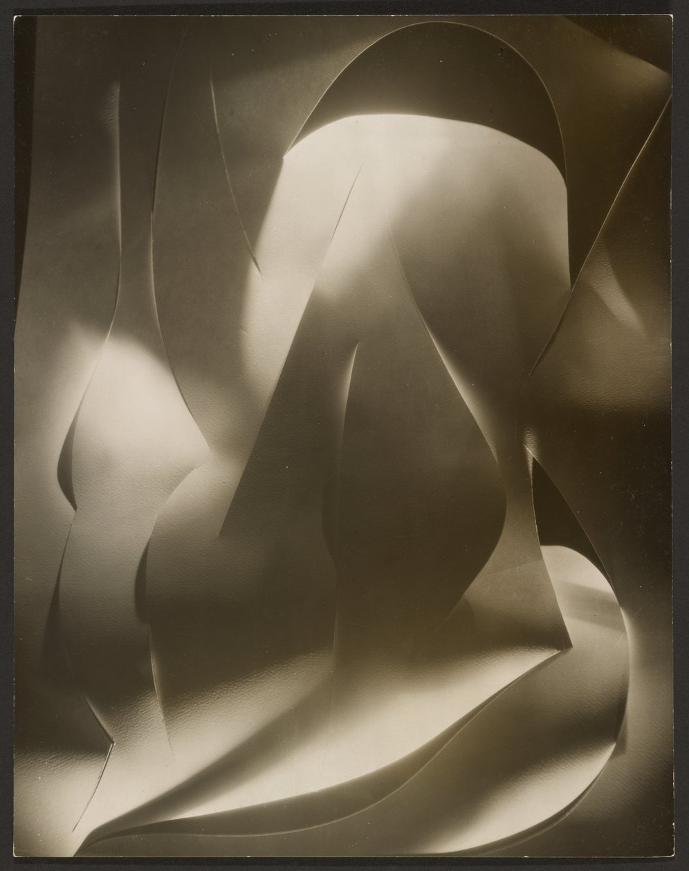 [Abstracción en papel recortado] de Francis Bruguière