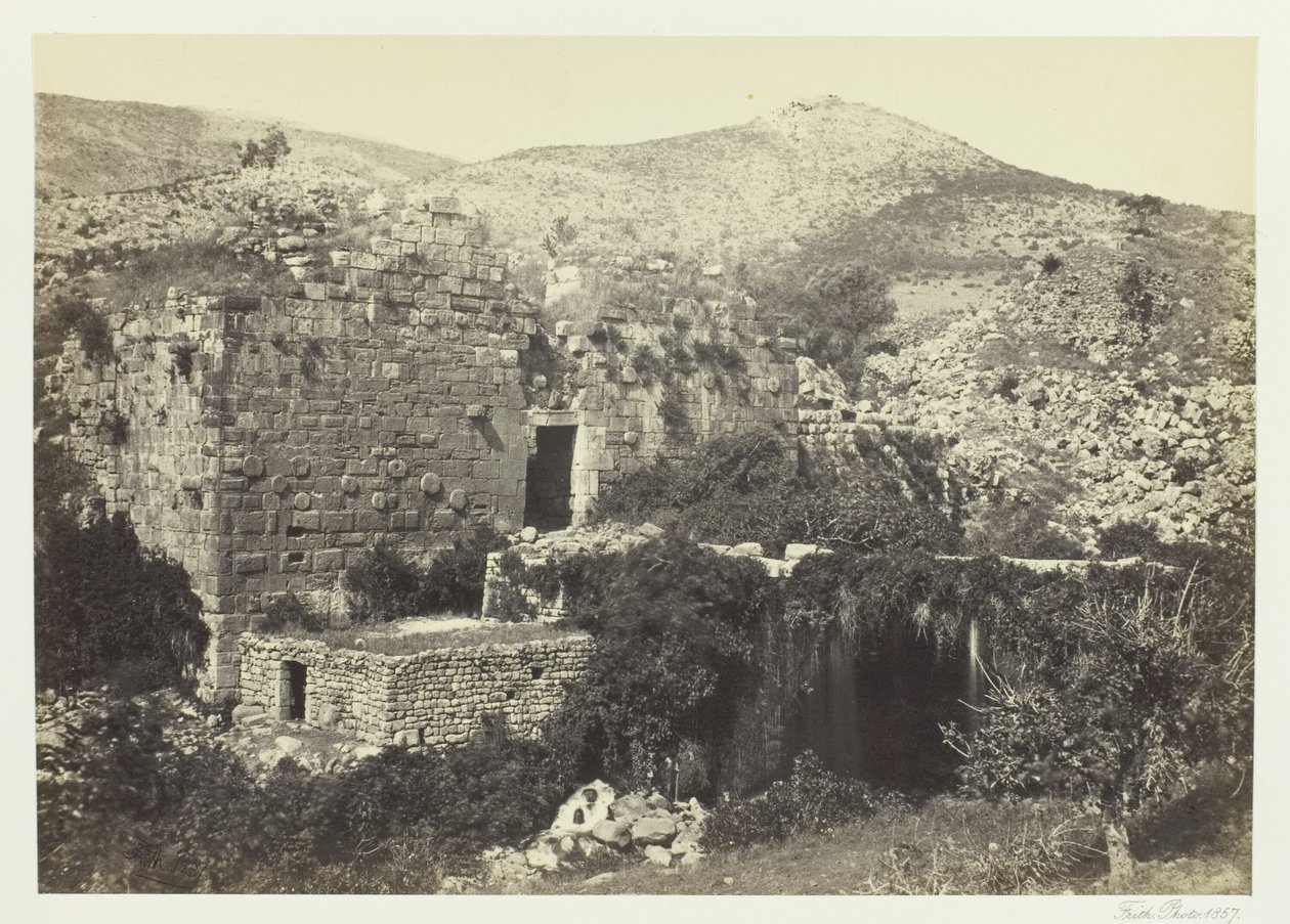 Banias, La antigua Cesaria, Filipos de Francis Frith