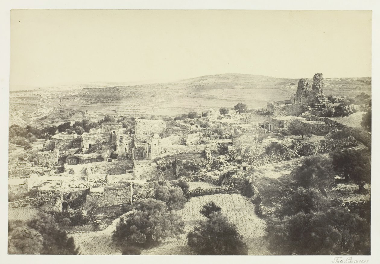 Betania, 1857 de Francis Frith