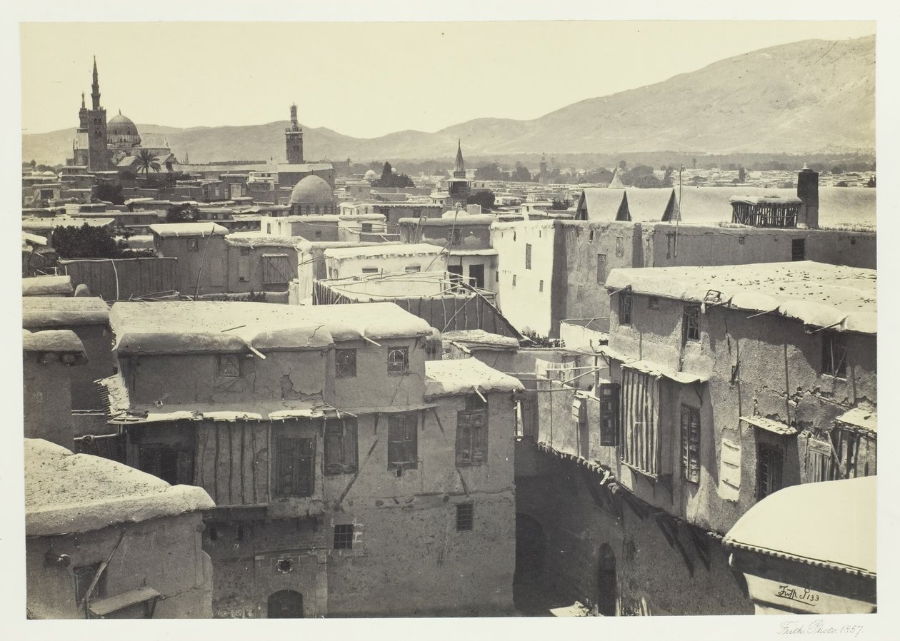 Damasco, 1857 de Francis Frith