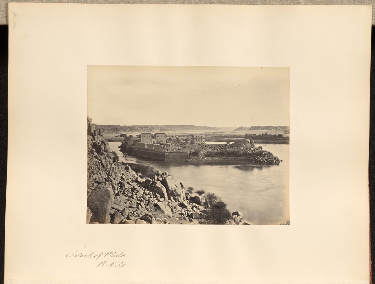 Isla de Philae, R. Nilo de Francis Frith