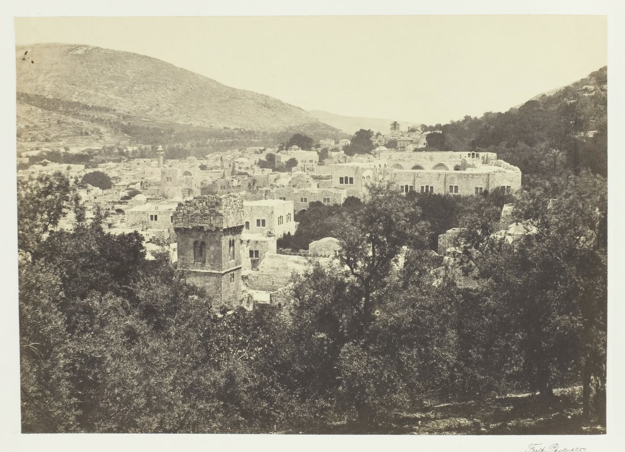 Nablus, La antigua Siquem de Francis Frith