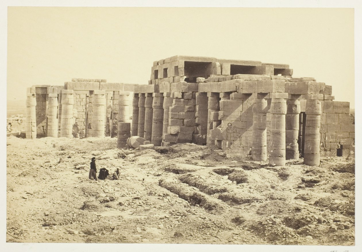 El Rameseum de Francis Frith