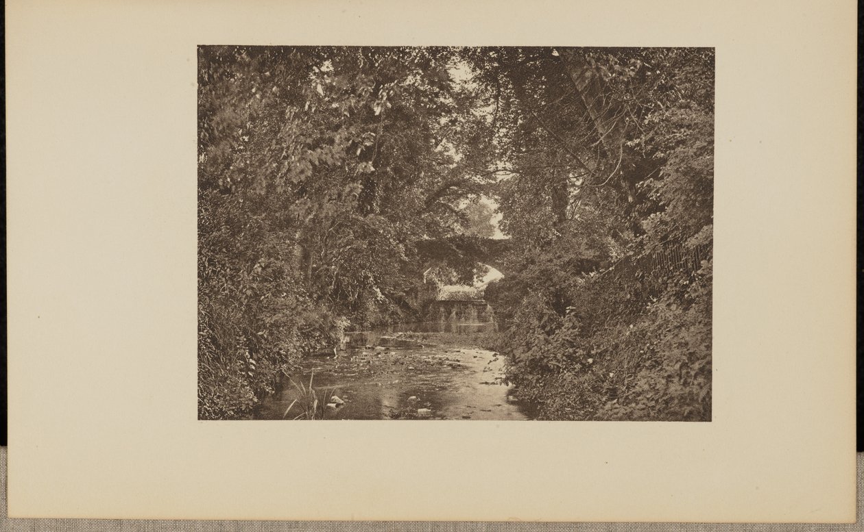 En el río Taunton de Francis Frith and Co.