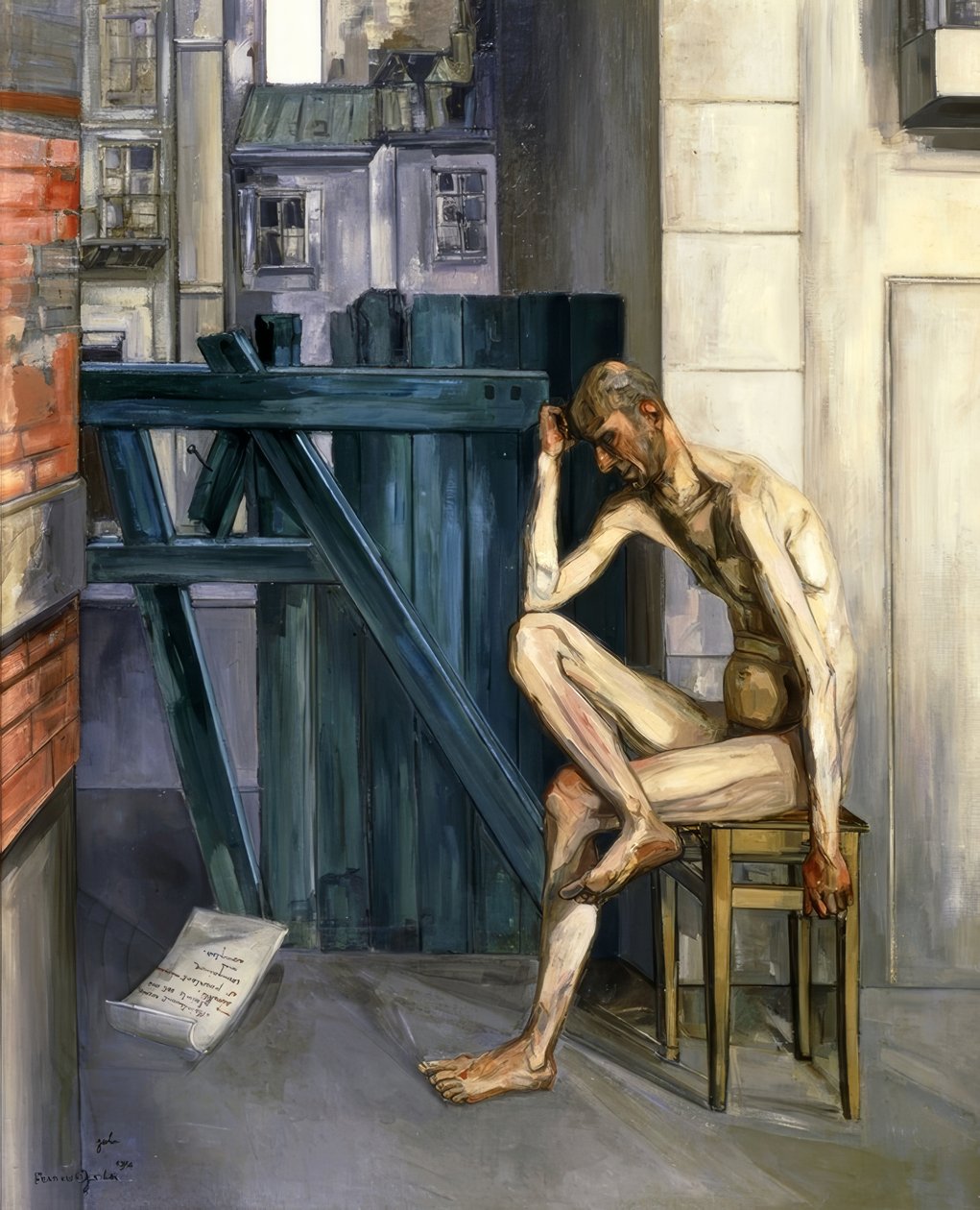Job, 1944 de Francis Gruber