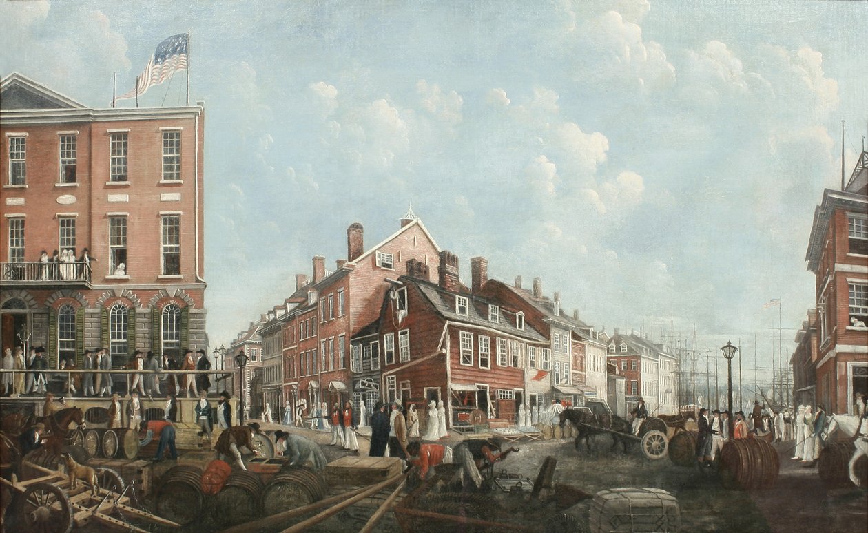 Tontine Coffee House, c.1797 de Francis Guy